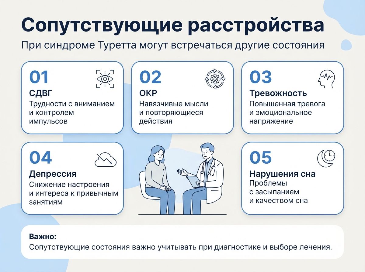 Лечение синдрома Туретта в Омске инфографика